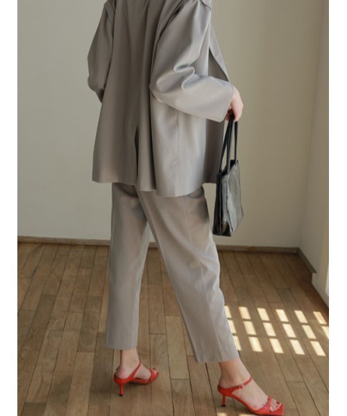 AMAIL(アマイル)の「2way mushroom pants(スラックス・レディース・グレー/グリーン・FREE)」の7枚目の写真