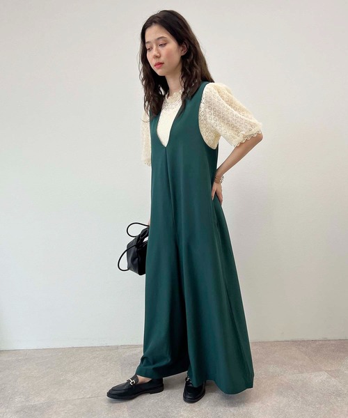 toucher du brise（トゥシェドブリーズ）の「総レース ガーリー ブラウス（シャツ/ブラウス・レディース・ブラック/オフホワイト/イエロー・M）」の14枚目の写真