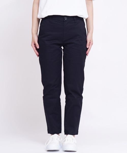 GIORDANO（ジョルダーノ）の「[GIORDANO] コットンツイルストレッチテーバードチノ（チノパンツ・レディース・ベージュ/ブラック・30inch/28inch/38inch/40inch/34inch/32inch）」の13枚目の写真