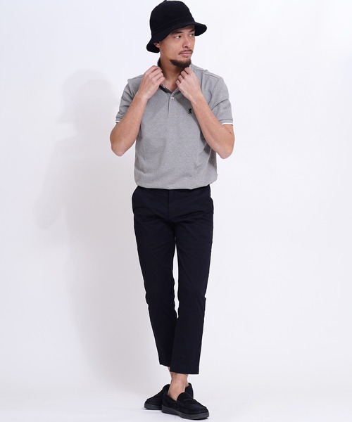 GIORDANO（ジョルダーノ）の「[GIORDANO] コットンツイルストレッチテーバードチノ（チノパンツ・レディース・ベージュ/ブラック・30inch/28inch/38inch/40inch/34inch/32inch）」の14枚目の写真