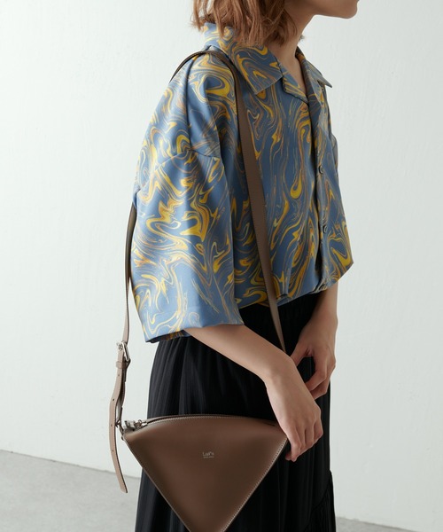 Lui's（ルイス）の「マーブル柄ショートスリーブシャツ（シャツ/ブラウス・メンズ・ホワイト/ブラック/ブルー/グリーン・MEDIUM/SMALL）」の11枚目の写真