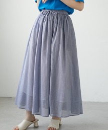 Green　Parks | インド綿 ボリュームフレアスカート(スカート)