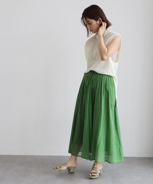 Green Parks（グリーンパークス）の「インド綿 ボリュームフレア