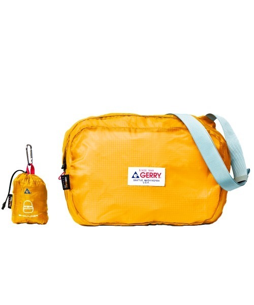 GERRY(ジェリー)の「【GERRY/ジェリー】POKETABLE ショルダーバック(ショルダーバッグ・レディース・ブラック/オレンジ/グリーン/ブルー・FREE)」の4枚目の写真