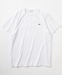 LACOSTE | 【LACOSTE/ラコステ】クロコエンブレム クルーネックワンポイントTシャツ/ブランドロゴワッペンT(Tシャツ/カットソー)
