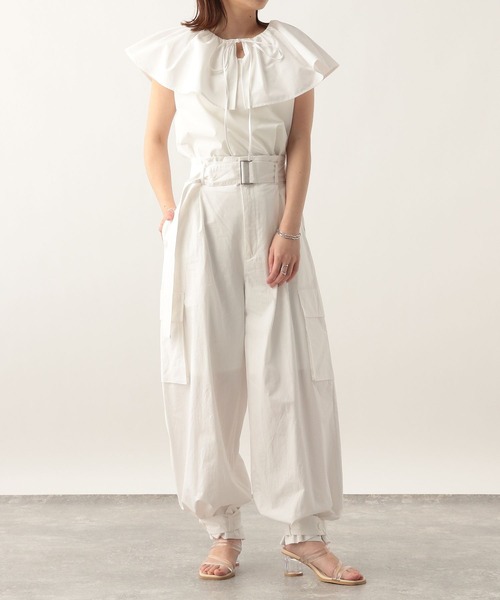 Heather（ヘザー）の「Ladyカーゴパンツ  298359（カーゴパンツ・レディース・ブラック/オフホワイト/ピンク・FREE）」の15枚目の写真