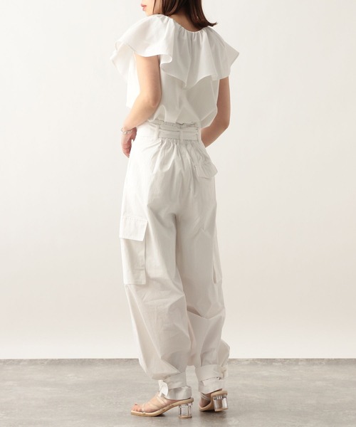 Heather（ヘザー）の「Ladyカーゴパンツ  298359（カーゴパンツ・レディース・ブラック/オフホワイト/ピンク・FREE）」の17枚目の写真