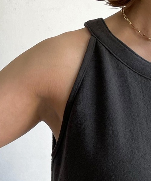 DouDou（ドゥドゥ）の「【新色追加】アメスリワンピース（ワンピース・レディース・チャコールグレー/レッド/ブラウン/ブラック・FREE）」の17枚目の写真