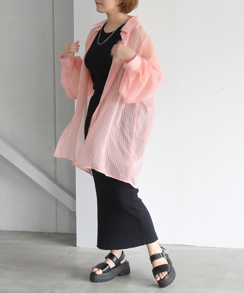 sango(sango)の「バックオープンストリングタンクトップ(タンクトップ・レディース・ブラック/パープル/オフホワイト・FREE)」の15枚目の写真