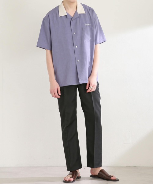 SENSE OF PLACE by URBAN RESEARCH（センスオブプレイスバイアーバンリサーチ）の「フェイクレザーアシメトングサンダル（サンダル・メンズ・ブラック/グリーン/ブラウン・LARGE/MEDIUM）」の7枚目の写真