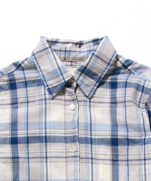 BEAMS LIGHTS Women's（ビームスライツ ウィメンズ）の「VIRI-DARI deserta / 別注 チェックシャツ（シャツ/ブラウス・レディース・その他3/その他1/その他2/ホワイト・36/38）」の21枚目の写真