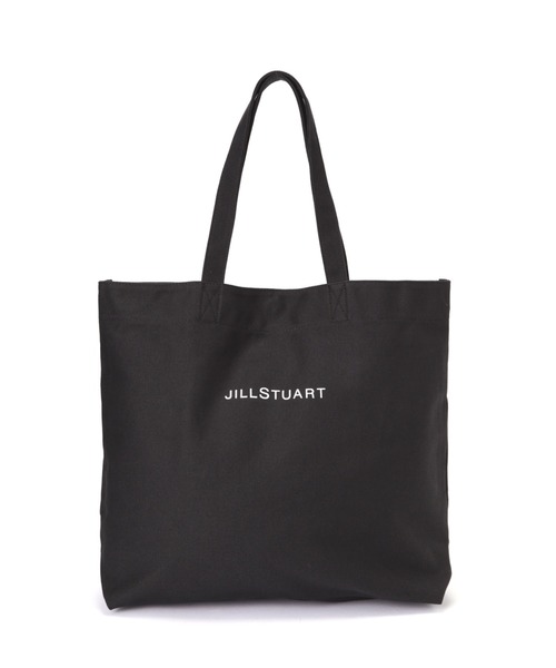 未使用級　ジルスチュアート　トートバッグ　黒　JILL　キャンバス　u17 未使用級 ジルスチュアート トートバッグ 黒 JILL キャンバス