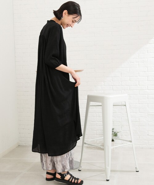 SHOO・LA・RUE(シューラルー)の「◆総柄ワイドイージーパンツ(その他パンツ・レディース・ブラック系/レンガ/ネイビー系・00)」の14枚目の写真