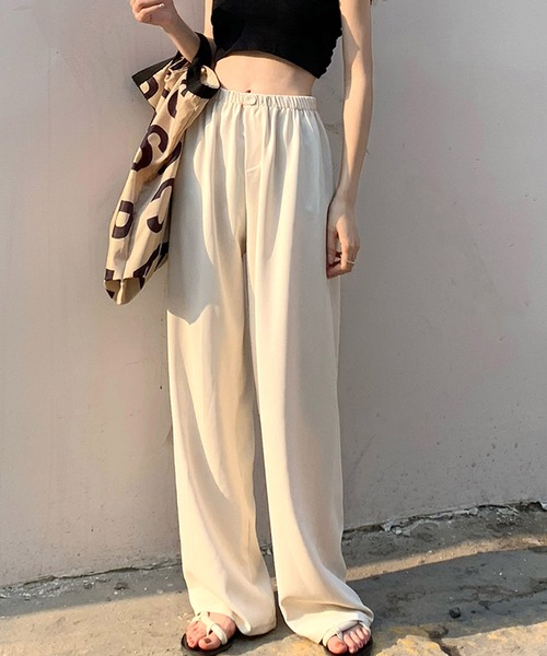 Dita Muaj.（ディータムアージュ）の「ルーズリラックス入ウエストパンツ（スラックス・レディース・ブラック/ブルー・FREE）」の9枚目の写真