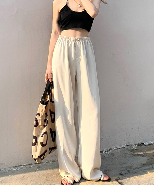 Dita Muaj.（ディータムアージュ）の「ルーズリラックス入ウエストパンツ（スラックス・レディース・ブラック/ブルー・FREE）」の13枚目の写真