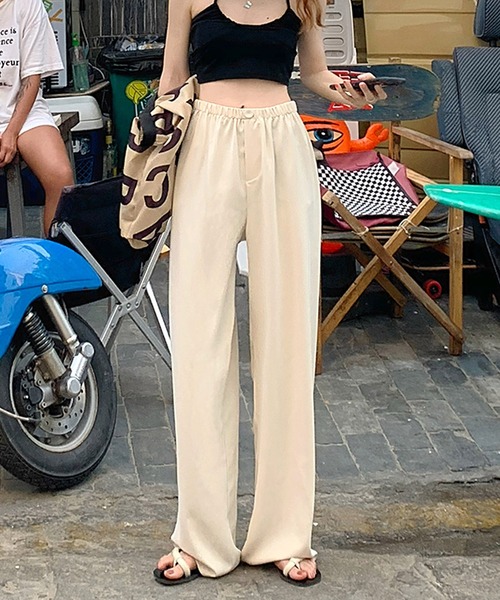 Dita Muaj.（ディータムアージュ）の「ルーズリラックス入ウエストパンツ（スラックス・レディース・ブラック/ブルー・FREE）」の4枚目の写真