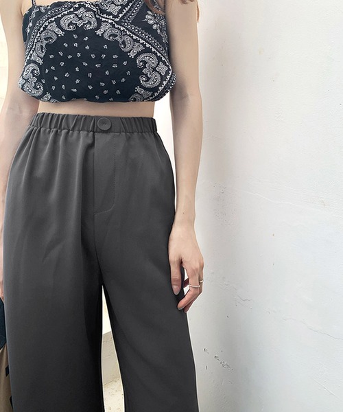 Dita Muaj.（ディータムアージュ）の「ルーズリラックス入ウエストパンツ（スラックス・レディース・ブラック/ブルー・FREE）」の7枚目の写真