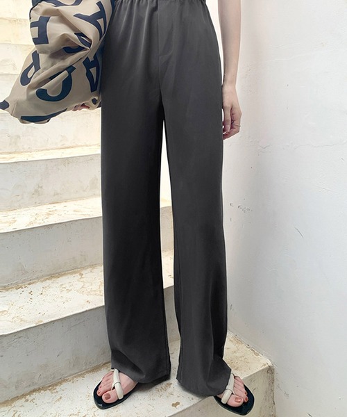 Dita Muaj.（ディータムアージュ）の「ルーズリラックス入ウエストパンツ（スラックス・レディース・ブラック/ブルー・FREE）」の5枚目の写真