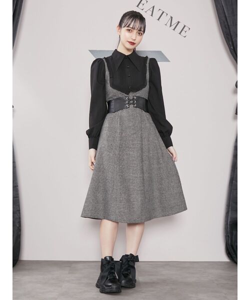 EATME（イートミー）の「レースアップハーネスベルト（ベルト・レディース・ブラック・FREE）」の16枚目の写真