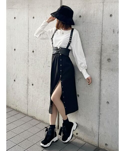 EATME（イートミー）の「レースアップハーネスベルト（ベルト・レディース・ブラック・FREE）」の21枚目の写真