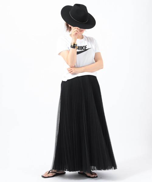 NIKE（ナイキ）の「【NIKE/ナイキ】LOGO Tシャツ（Tシャツ/カットソー・レディース・ホワイト・FREE）」の4枚目の写真