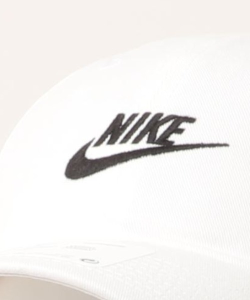 NIKE（ナイキ）の「【NIKE/ナイキ】フューチュラウォッシュドキャップ　ホワイト　ローキャップ（キャップ・メンズ・ホワイト・FREE）」の3枚目の写真