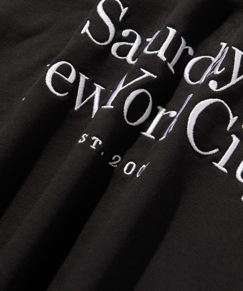 Saturdays NYC(サタデーズ ニューヨークシティ )の「Bowery Miller Standard Crew(Tシャツ/カットソー・メンズ・ダークブラウン/ブラック/ブルー・L/M/S/XL/X-SMALL)」の13枚目の写真
