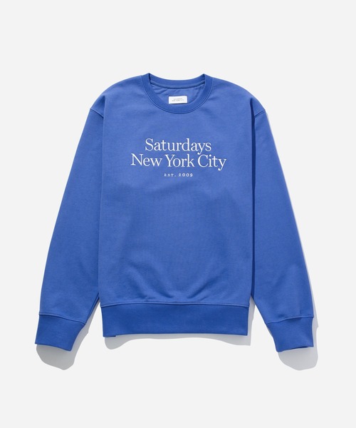 Saturdays NYC(サタデーズ ニューヨークシティ )の「Bowery Miller Standard Crew(Tシャツ/カットソー・メンズ・ダークブラウン/ブラック/ブルー・L/M/S/XL/X-SMALL)」の21枚目の写真