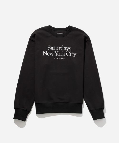 Saturdays NYC(サタデーズ ニューヨークシティ )の「Bowery Miller Standard Crew(Tシャツ/カットソー・メンズ・ダークブラウン/ブラック/ブルー・L/M/S/XL/X-SMALL)」の19枚目の写真