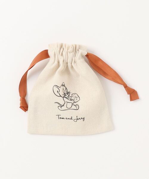 Tom＆Jerry（トムアンドジェリー）の「TOM＆JERRY×Flapperトムジェリフレンズミニ巾着（ポーチ・レディース・B/C/D/G/H/A/J/K/I/E/F/O/P/Q/R/S/T/N・FREE）」の2枚目の写真