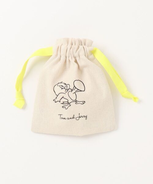 Tom＆Jerry（トムアンドジェリー）の「TOM＆JERRY×Flapperトムジェリフレンズミニ巾着（ポーチ・レディース・B/C/D/G/H/A/J/K/I/E/F/O/P/Q/R/S/T/N・FREE）」の7枚目の写真