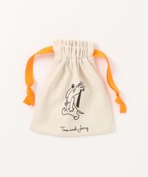 TOM&JERRY（トムアンドジェリー）の「TOM＆JERRY×Flapperトムジェリフレンズミニ巾着（ポーチ）」