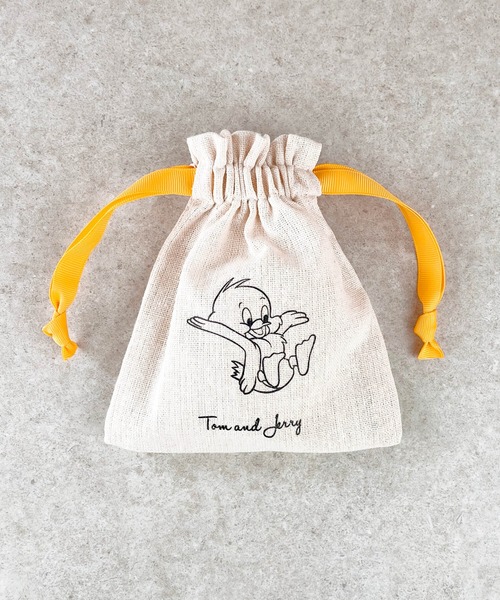 Tom＆Jerry（トムアンドジェリー）の「TOM＆JERRY×Flapperトムジェリフレンズミニ巾着（ポーチ・レディース・B/C/D/G/H/A/J/K/I/E/F/O/P/Q/R/S/T/N・FREE）」の13枚目の写真