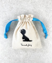 TOM&JERRY（トムアンドジェリー）の「TOM＆JERRY×Flapperトムジェリフレンズミニ巾着（ポーチ）」