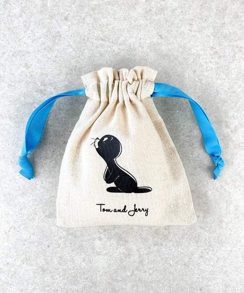 Tom＆Jerry（トムアンドジェリー）の「TOM＆JERRY×Flapperトムジェリフレンズミニ巾着（ポーチ・レディース・B/C/D/G/H/A/J/K/I/E/F/O/P/Q/R/S/T/N・FREE）」の16枚目の写真