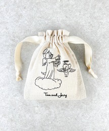 TOM&JERRY（トムアンドジェリー）の「TOM＆JERRY×Flapperトムジェリフレンズミニ巾着（ポーチ）」