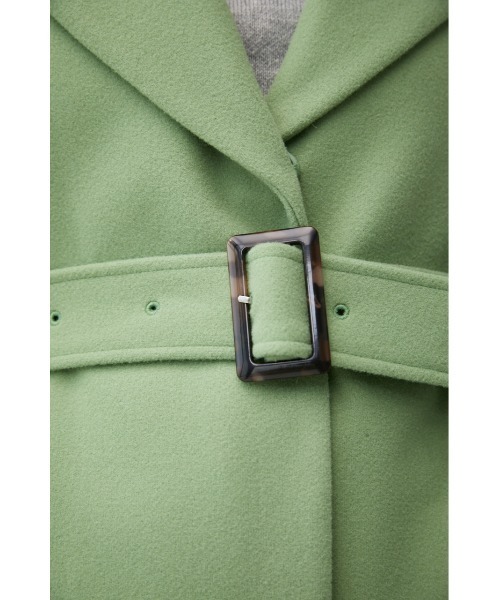 AZUL by moussy（アズールバイマウジー）の「LONG GOWN COAT/ロングガウンコート（その他アウター・レディース・ライトグリーン/ブラック/ライトベージュ・SMALL/MEDIUM）」の21枚目の写真