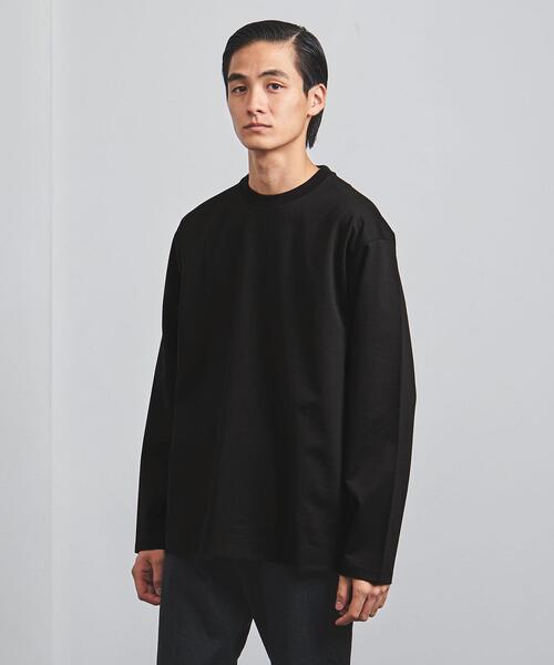 アパルトモン★ロングスリーブカットソー　ブラック新品 UNITED ARROWS（ユナイテッドアローズ）の「ポンチ ロングスリーブ T