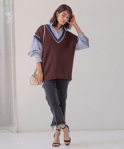 BAYFLOW(ベイフロー)の「デニムブーティ(デニムパンツ・レディース・ブルー/ブラック・SMALL/MEDIUM)」の4枚目の写真