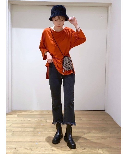BAYFLOW(ベイフロー)の「デニムブーティ(デニムパンツ・レディース・ブルー/ブラック・SMALL/MEDIUM)」の19枚目の写真