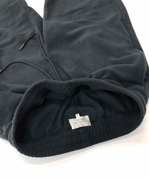 Beno（ビーノ）の「マイクロフリース リラックステーパードパンツ（スウェットパンツ・メンズ・ブラック/オフホワイト/ライトパープル/グレイッシュブルー/チャコールグレー/ネイビー/グリーン/グレイッシュベージュ・S/M/XL/L）」の13枚目の写真