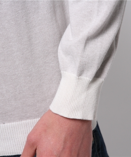 OUTLET(アウトレット)の「【WHO'S WHO gallery】BYカレッジニット(ニット/セーター・メンズ・ホワイト/ネイビー/グリーン・MEDIUM/LARGE/SMALL)」の8枚目の写真