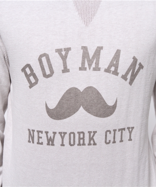 OUTLET(アウトレット)の「【WHO'S WHO gallery】BYカレッジニット(ニット/セーター・メンズ・ホワイト/ネイビー/グリーン・MEDIUM/LARGE/SMALL)」の9枚目の写真
