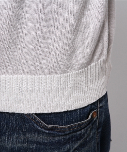 OUTLET(アウトレット)の「【WHO'S WHO gallery】BYカレッジニット(ニット/セーター・メンズ・ホワイト/ネイビー/グリーン・MEDIUM/LARGE/SMALL)」の10枚目の写真