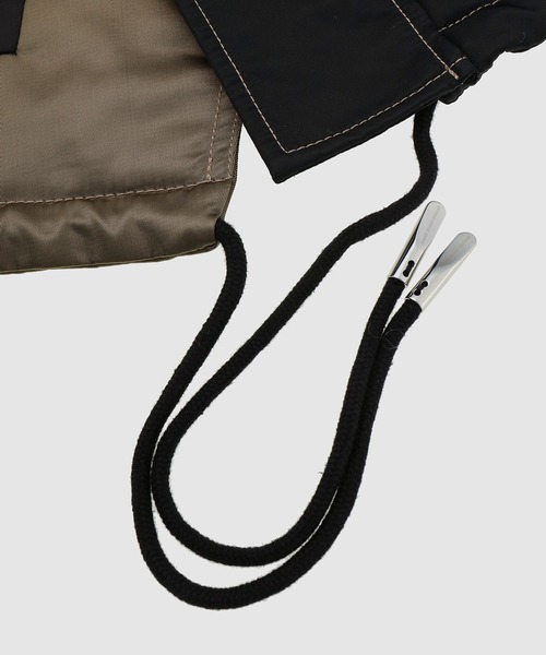 Feng Chen Wang（フェン・チェン・ワン）の「Contrast colour hooded coat（その他アウター・メンズ・ブラック系その他・S/M）」の7枚目の写真