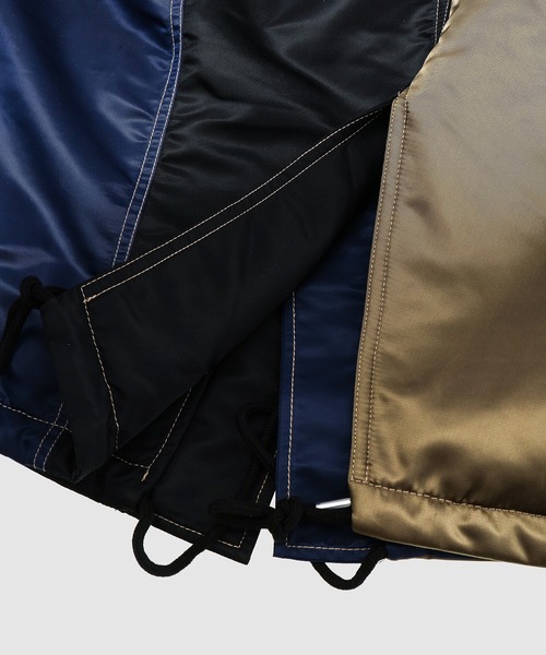 Feng Chen Wang（フェン・チェン・ワン）の「Contrast colour hooded coat（その他アウター・メンズ・ブラック系その他・S/M）」の9枚目の写真