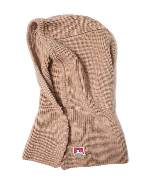 BEN DAVIS(ベンデイビス)の「《BEN DAVIS》KNIT HOODIE/BALACLAVA バラクラバ(ニットキャップ/ビーニー・レディース・ブラック/ベージュ/パープル/レッド/ブルー/グリーン・FREE)」の13枚目の写真