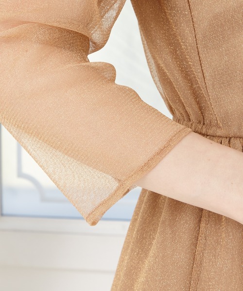 AIMER（エメ）の「【WEB限定】ラメチュールパーティードレス（ドレス