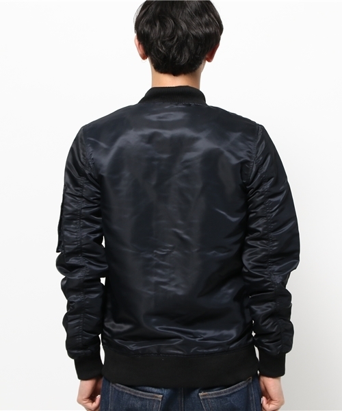 DAMMY（ダミー）の「DAMMY/MA-1（ミリタリージャケット・メンズ・ホワイト/ブラック・FREE）」の6枚目の写真