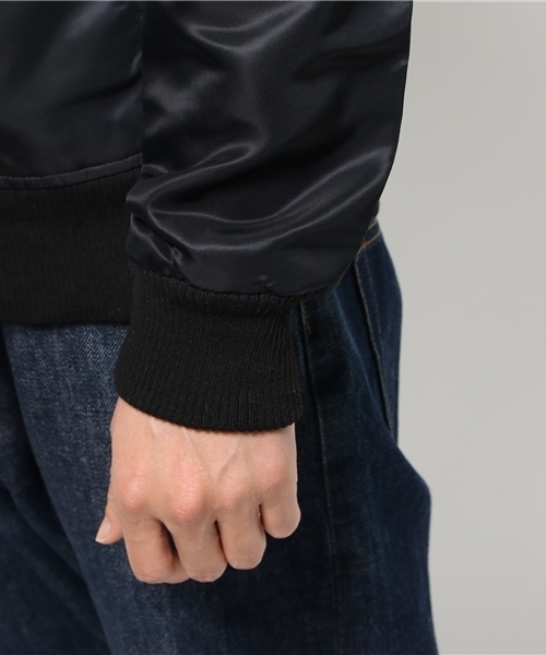 DAMMY（ダミー）の「DAMMY/MA-1（ミリタリージャケット・メンズ・ホワイト/ブラック・FREE）」の11枚目の写真